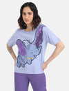 DumboDisney Printed T-Shirt With Sequin Work