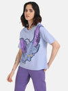 DumboDisney Printed T-Shirt With Sequin Work