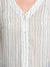 Dotted Striped Lurex Detail Shirt