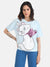 AristocatsDisney Printed T-Shirt With Sequin Work