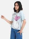 AristocatsDisney Printed T-Shirt With Sequin Work