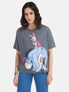 Piglet And EeyoreDisney Printed T-Shirt With Sequin Work