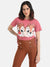 Chip And Dale  Disney Printed Crop T-Shirt
