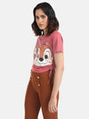 Chip And DaleDisney Printed Crop T-Shirt