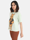 Winnie The PoohDisney Printed T-Shirt With Sequin Work