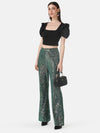 Sequin Flared Pants