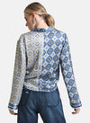 Half & Half Printed Shirt