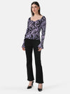 Sweetheart Neckline Top