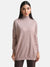 Tunic Length Pullover With Heat Studs