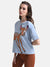 Bambi Printed Graphic T-Shirt With Sequin