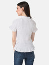 Pleated Smocked Shirt