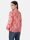 Printed Ruched Shirt