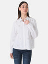 Boxy Fit Embellished Shirt