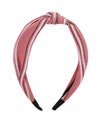 Vintage Inspired Baby Pink Stripped Hairband