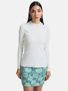 Pearl Beaded Turtle Neck Pullover