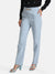 Trouser With Metal Buckle