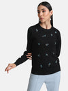 Tonal Embellished Pullover