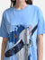 Dumbo Graphic Print Long T-Shirt With Sequin