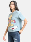 Winnie The Pooh Disney T-Shirt With Pink Sequin Work