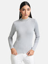 Embellished Turtle Neck Pullover