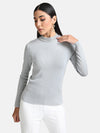 Embellished Turtle Neck Pullover