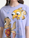 Nemo Printed Graphic T-Shirt With Sequin