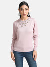 Tonal Embellished Pullover