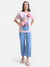 Piglet Graphic Print Long T-Shirt With Sequin