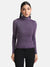 Puff Sleeves High Neck Pullover