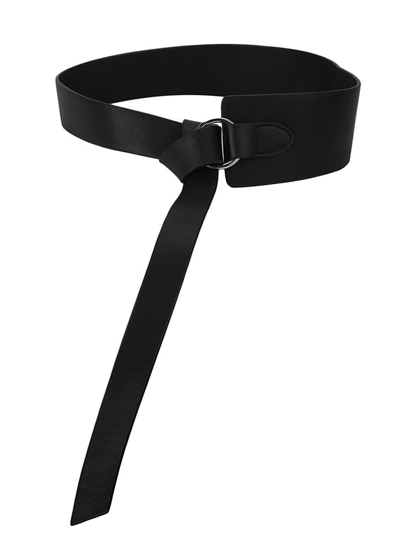 Kazo Black Broad Belt