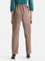 Straight Fit Trousers With Tab Detail
