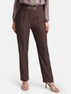 Trouser With Metal Buckle