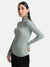 Raised Neck Pullover With Buttons