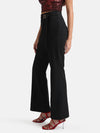 Flared Trousers WithBelt