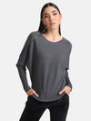 Batwing Pullover With Heat Studs