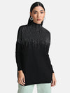 Tunic Length Pullover With Heat Studs