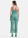 Printed Tie-Knot Jumpsuit