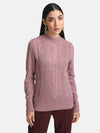 Cable Knit Turtle Neck Pullover