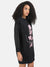 Minnie Mouse  Disney Printed Sweat Dress With Stick-Ons