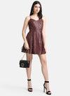 Jacquard Mini Dress