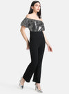 Sequin Off Shoulder Jumpsuit