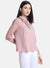Top With Ruffles At Neck And Sleeves.