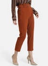 Paper Bag Trouser With Metal Chain Detail.