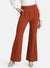 Flared Trouser With Chain Detail