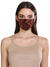Geometric Print Layered Mask With Front Pleats