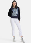 Dumbo Disney Sequin Crop Sweat