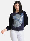 Dumbo Disney Sequin Crop Sweat