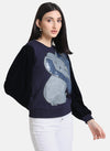 Dumbo Disney Sequin Crop Sweat