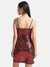 Wrap Stickon Sequin Mini Dress