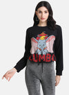 Dumbo Disney Crop Sequin Sweat